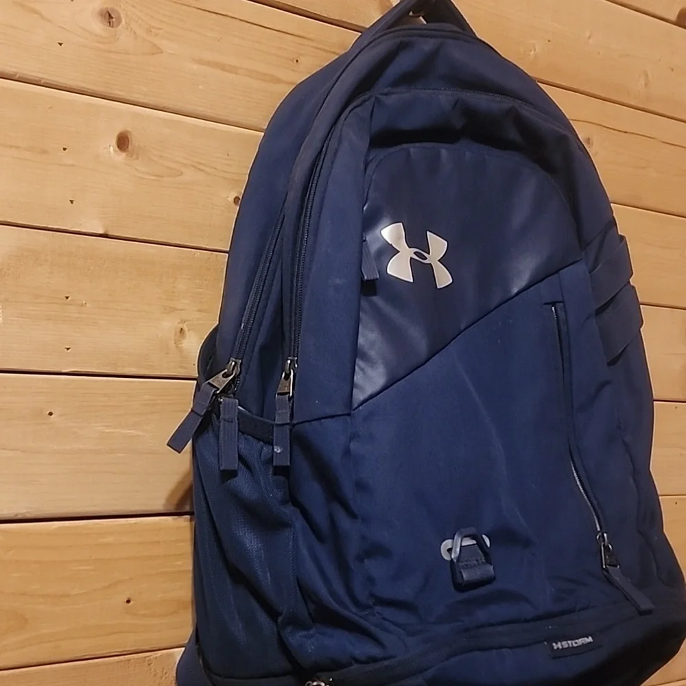 Under Armour Storm Hustle 4.0 Backpack Navy Blue